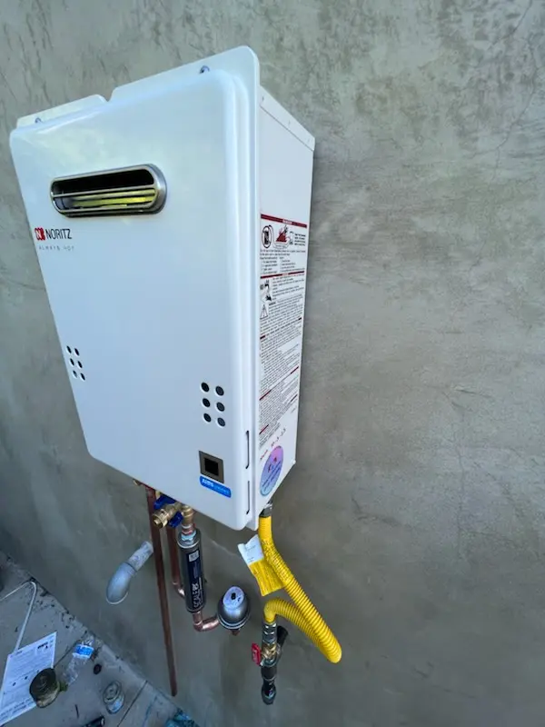 Tankless water heater installation for Prospect Hill homes