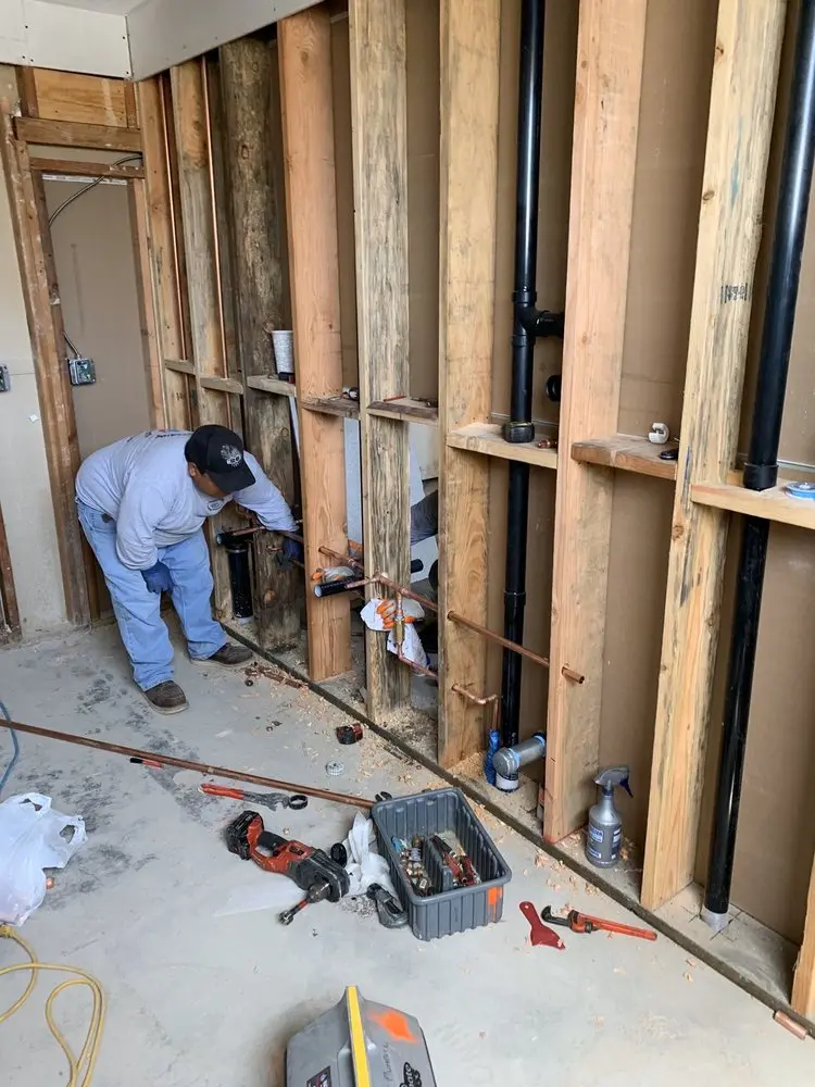 Commercial rough-in plumbing for Water Heater Replacement in Prospect Hill